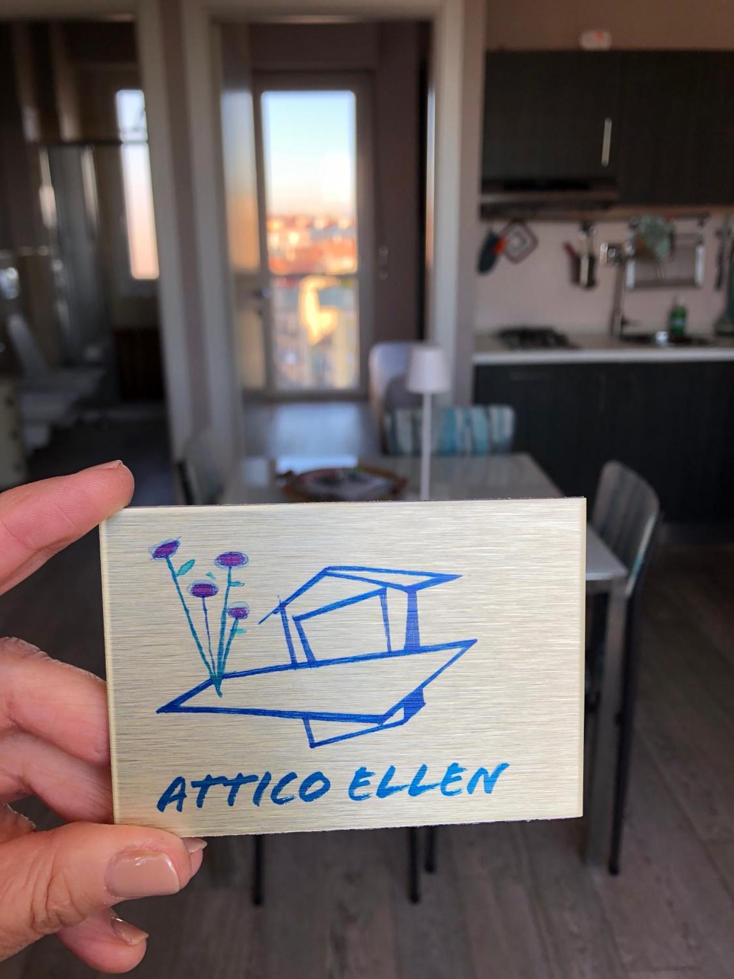 شقة Attico Ellen Terrazza Con Vista تورينو المظهر الخارجي الصورة