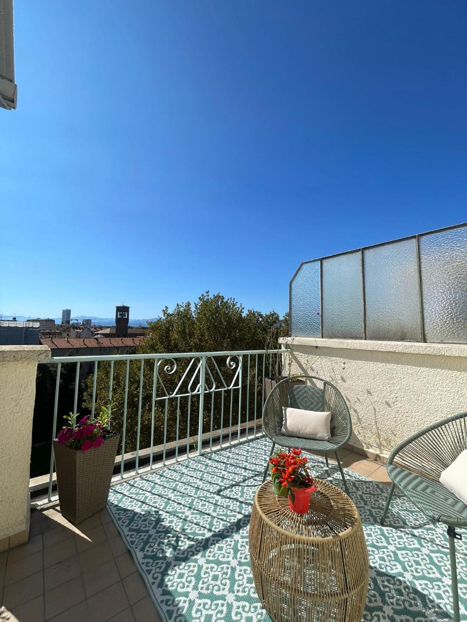 شقة Attico Ellen Terrazza Con Vista تورينو المظهر الخارجي الصورة